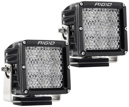 Rigid Industries Dually XL Hybrid Diffused - Spot (Set of 2).