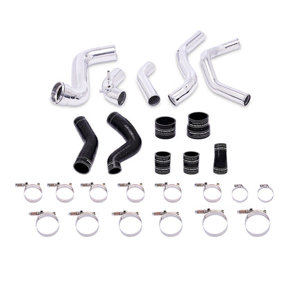 Mishimoto 2011-2014 Ford F-150 EcoBoost Silver Intercooler w/ Polished Pipes.