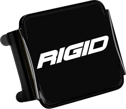 Rigid Industries Protective Polycarbonate Cover - Dually/D2 - Black.