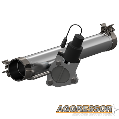 QTP 09-18 Ram 1500 3in 304SS Aggressor Cutout Mid Pipe.