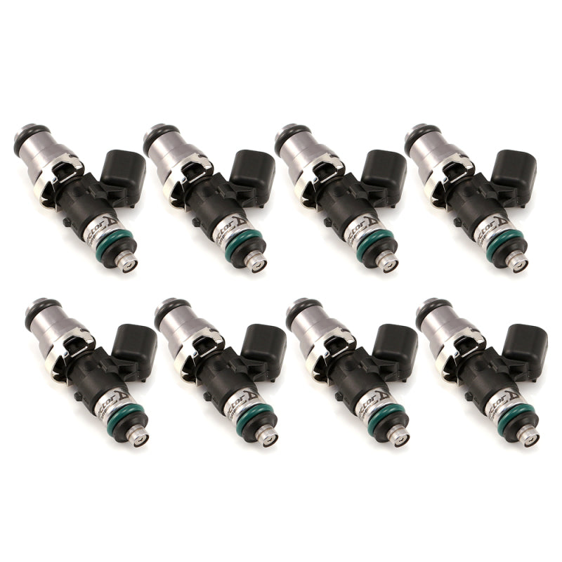 Injector Dynamics 1700cc Injectors - 48mm Length - 14mm Top - 14mm Lower O-Ring (Set of 8).