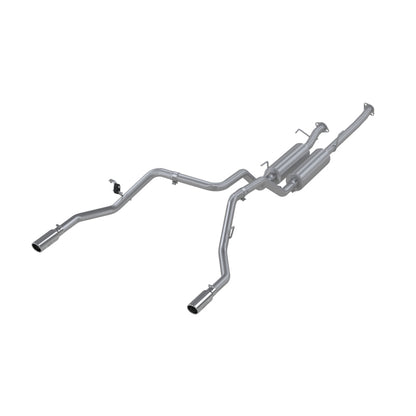 MBRP 2009-2010 Toyota Tundra 5.7L EC-Std. & SB/CC-SB Cat Back Dual Split Rear.