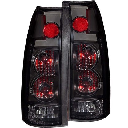 ANZO 1999-2000 Cadillac Escalade Taillights Dark Smoke G2.