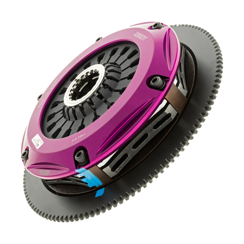 Exedy 2004-2014 Subaru Impreza WRX STI H4 Hyper Twin Cerametallic Clutch Sprung Center Disc Pull.