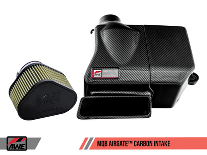 AWE Tuning 1.8T/2.0T Carbon Fiber AirGate Intake w/ Lid [2660-15024]