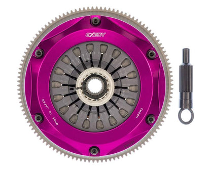 Exedy 2008-2015 Mitsubishi Lancer Evolution GSR L4 Hyper Twin Cerametallic Clutch Sprung.