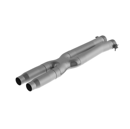 MBRP 16-19 Ford Mustang GT350 3in Resonator Delete X-Pipe - T409.