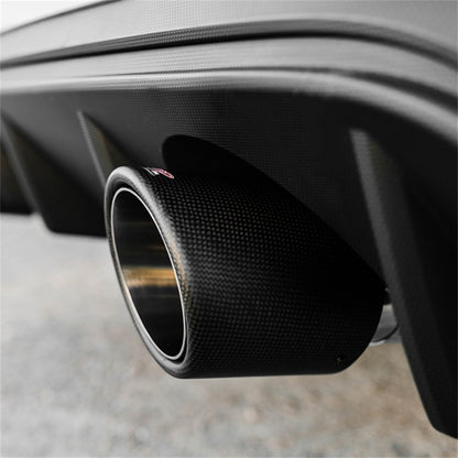 MBRP Universal Carbon Fiber Tip 4in OD / 2.5in Inlet / 7.7in L.