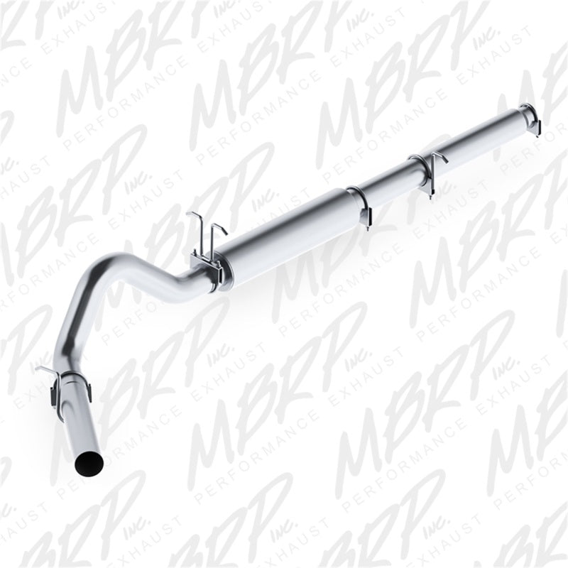 MBRP 1999-2004 Ford F-250/350 V-10 Cat Back 4in Single Side AL P Series Exhaust.