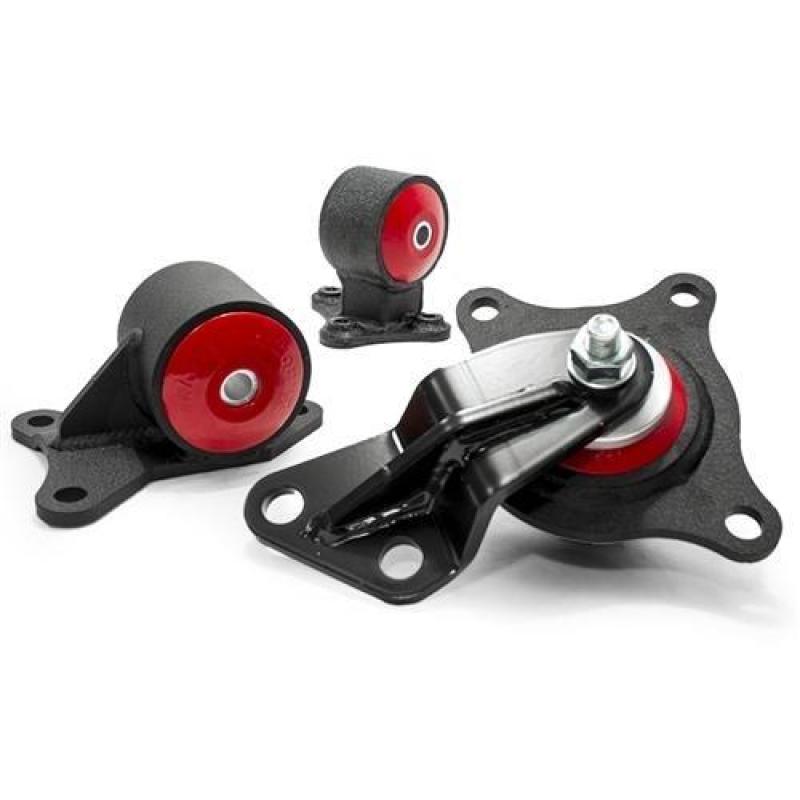 Innovative 01-05 Civic D-Series Black Steel Mounts 75A Bushings.
