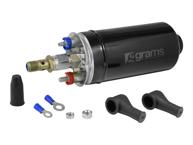 Grams Performance 355LPH UNIVERSAL FUEL PUMP KIT.