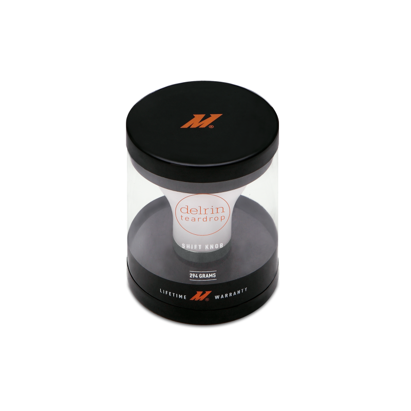 Mishimoto Teardrop Shift Knob - White.