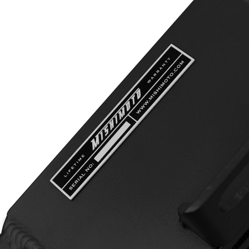 Mishimoto Subaru 02-07 WRX/04-07 STi Top-Mount Intercooler Kit - Powder Coated Black & Red Hoses.