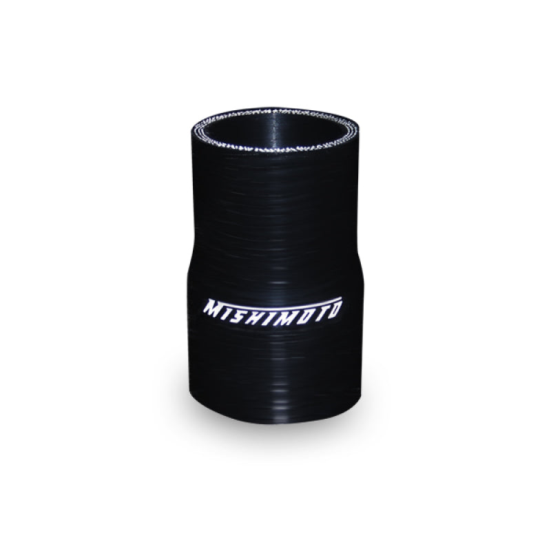 Mishimoto 2.25 to 2.5 Inch Black Transition Coupler.