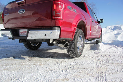 MBRP 2015 Ford F-150 2.7L / 3.5L EcoBoost 4in Cat Back Single Side Black Exhaust System.