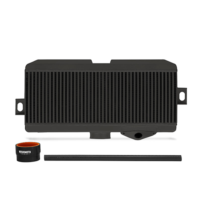 Mishimoto Subaru 08-15 WRX STi Top-Mount Intercooler Kit - Powder Coated Black & Black Hoses.