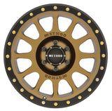 Method MR305 NV 17x8.5 0mm Offset 6x5.5 108mm CB Method Bronze/Black Street Loc Wheel.