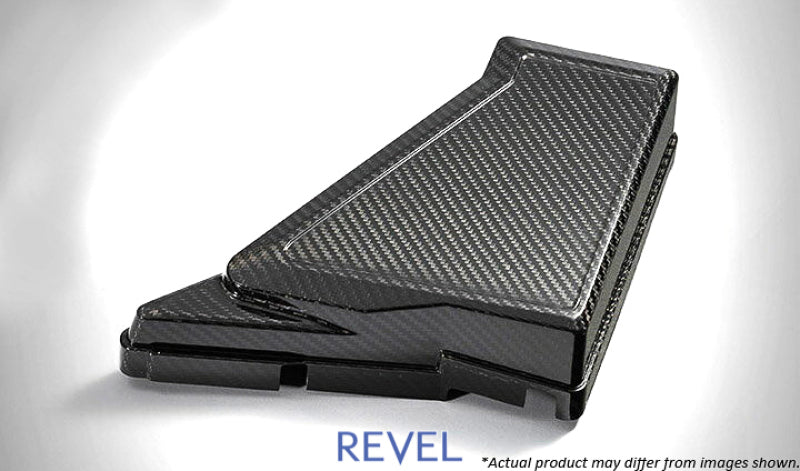 Revel GT Dry Carbon Fuse Box Cover 15-18 Subaru WRX/STI - 1 Piece.