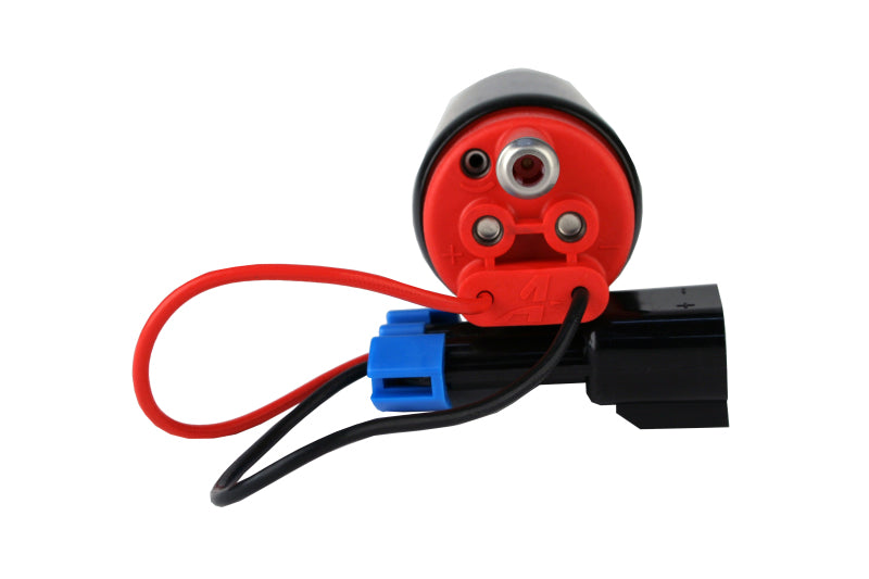 Aeromotive 340 Series Stealth In-Tank E85 Fuel Pump - Offset Inlet - Inlet Inline w/ Outlet.