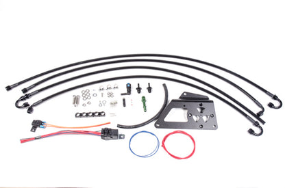 Radium Engineering 08+ Mitsubishi Evo X Fuel Surge Tank Kit (FST Not Incl).