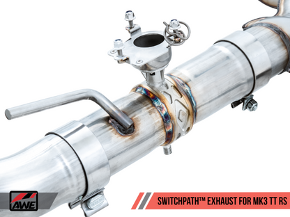 AWE Tuning SwitchPath Catback Exhaust - Diamond Black Tips | 3025-33032