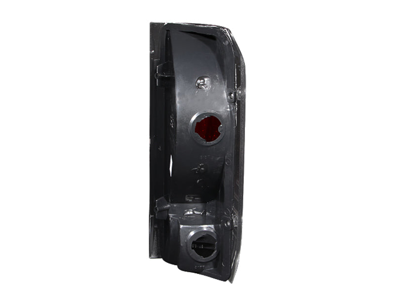 ANZO 1989-1996 Ford F-150 Taillights Black.