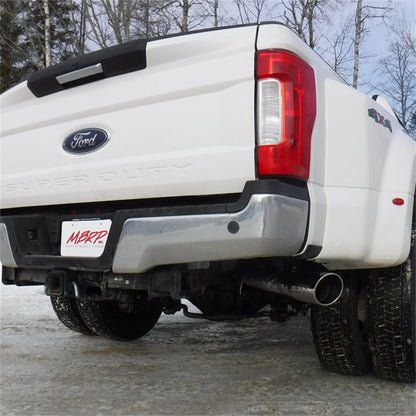 MBRP 17-19 Ford F250/350/450 6.7L 4in Aluminized Filter Back Single Tip Exhaust System.
