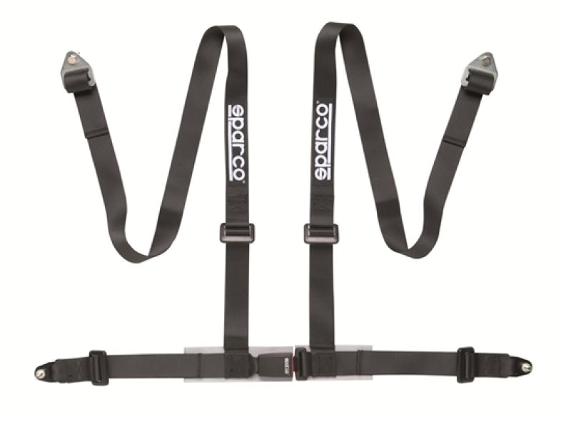 Sparco Belt 2 Inch Black 4Pt Bolt-In.