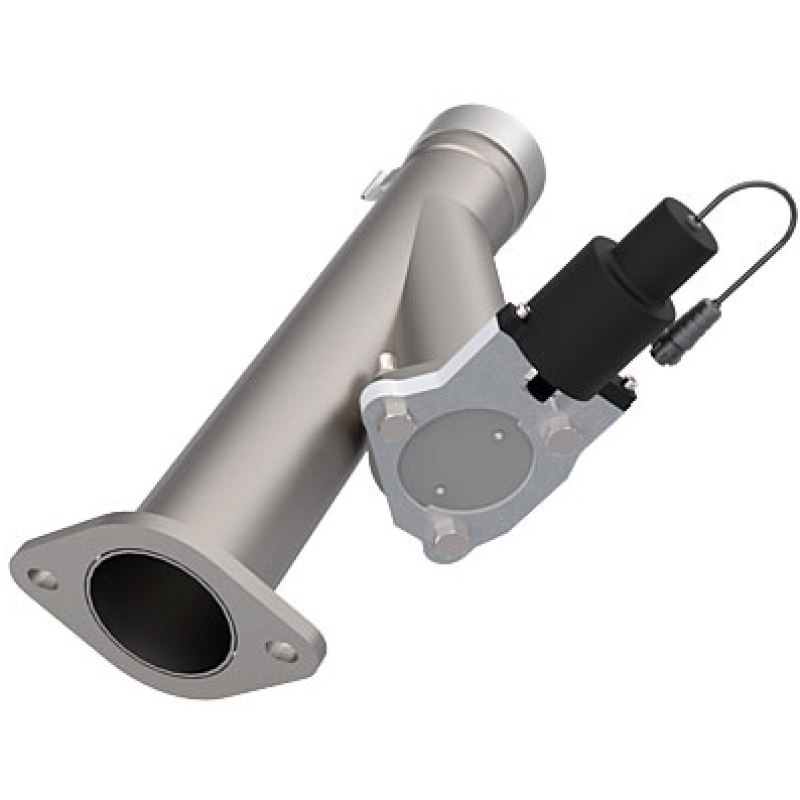 QTP 2019 Ram 1500 3in 304SS Aggressor Cutout Mid Pipe.