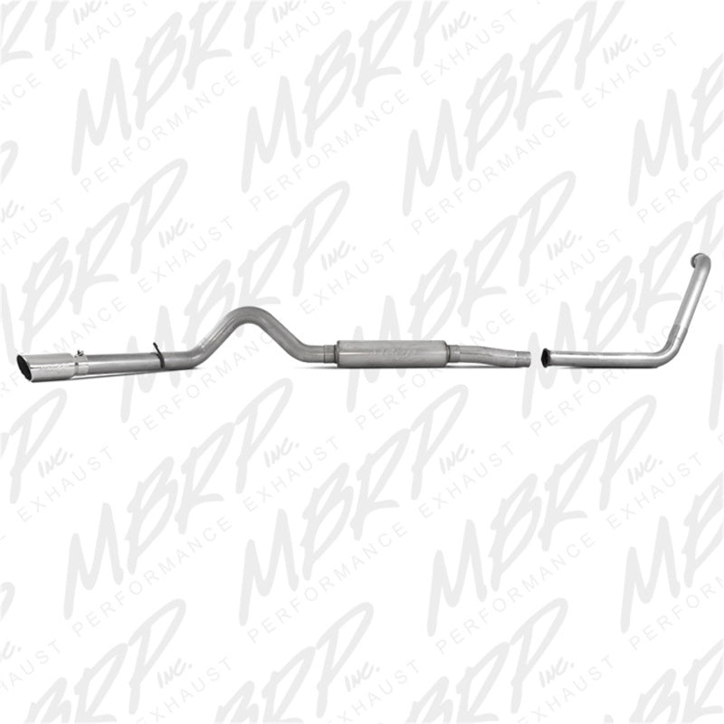 MBRP 2003-2005 Ford Excursion 6.0L Turbo Back Single Side (Stock Cat).