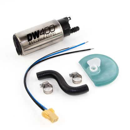 DeatschWerks 415LPH DW400 In-Tank Fuel Pump w/ 9-1044 Install Kit 85-97 Ford Mustang Cobra.