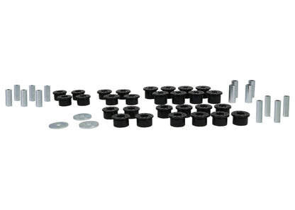 Whiteline 90-05 Mazda Miata (NA/NB Chassis) Rear Control Arm Bushing Kit.