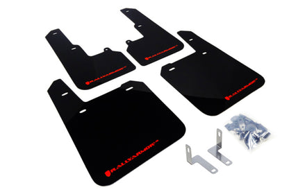 Rally Armor 2015 Subaru Outback UR Black Mud Flap w/ Red Logo.