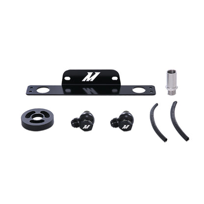 Mishimoto 10-15 Chevrolet Camaro SS Oil Cooler Kit (Non-Thermostatic) - Silver.