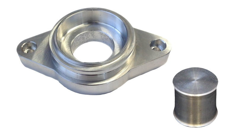 Torque Solution Tial Blow Off Valve Adapter w/ Plug: Subaru WRX 2008-2014.