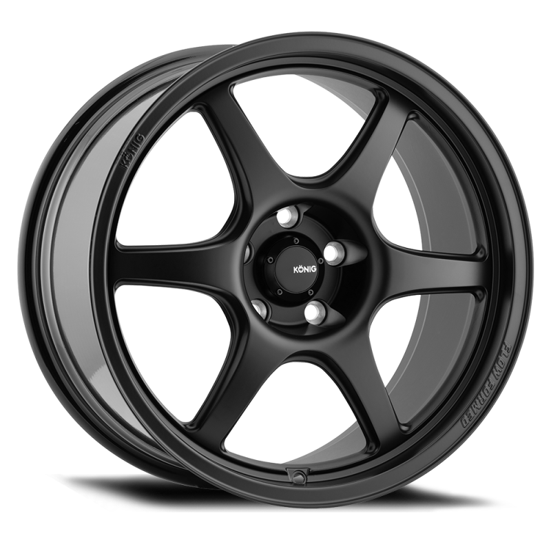 Konig Hexaform 18x9.5A 5x114.3 ET35 Matte Black.