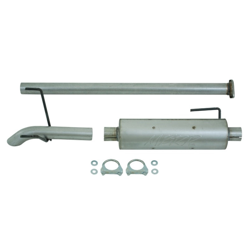 MBRP 05-11 Toyota Tacoma 4.0L EC/CC-SB Cat Back Turn Down Single Side Alum Exhaust.