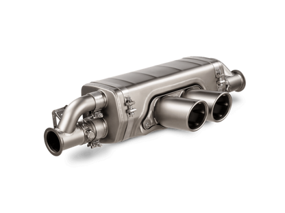 Akrapovic 21-22 Porsche 911 GT3 (992) Slip-On Race Line (Titanium) w/Titanium Tips
