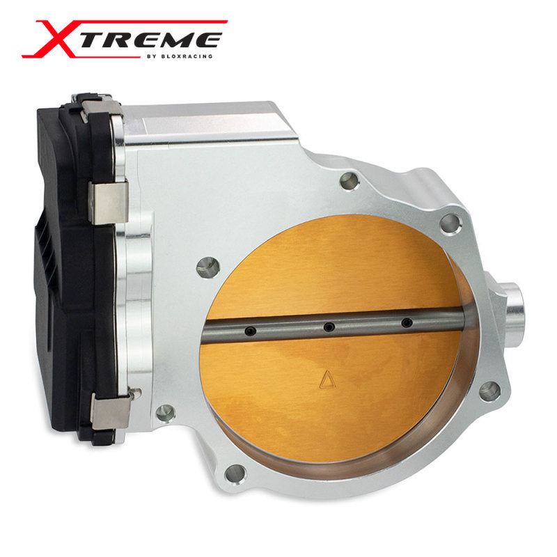 BLOX Racing 2015+ Dodge Hellcat / Jeep Trackhawk 6.2L 105mm Electronic Billet Throttle Body - Silver.
