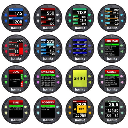 Banks Power 17-19 Ford F250/F350 6.7L Power Stroke Derringer Tuner (Gen 2) w/ Super Gauge.