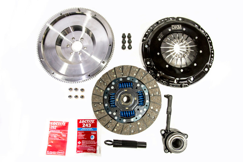 DKM Clutch 2.0 VW/Audi A3 FSI 6 Bolt Motor Sprung Organic MB Clutch Kit w/Steel Flywheel.