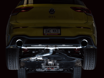 AWE Tuning Touring Catback Exhaust - Chrome Tips | 3015-32658