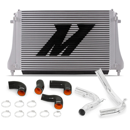Mishimoto 2015+ VW MK7 Golf TSI / GTI / R Performance Intercooler Kit w/ Pipes (Polished).