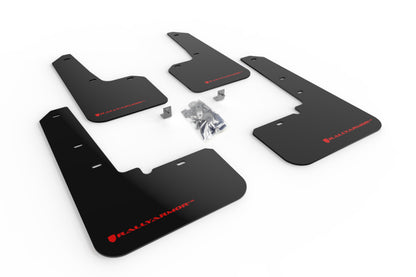 Rally Armor 20+ Subaru Outback UR Black Mud Flap w/ Red Logo.