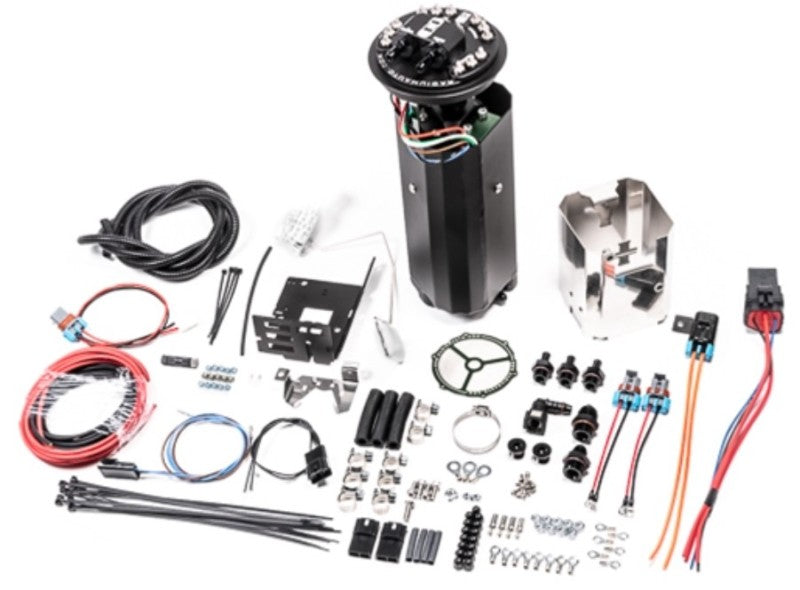 Radium Nissan R32 GT-R Fuel Hanger Surge Tank Brushless TI Auto E5LM - Pumps Not Included.
