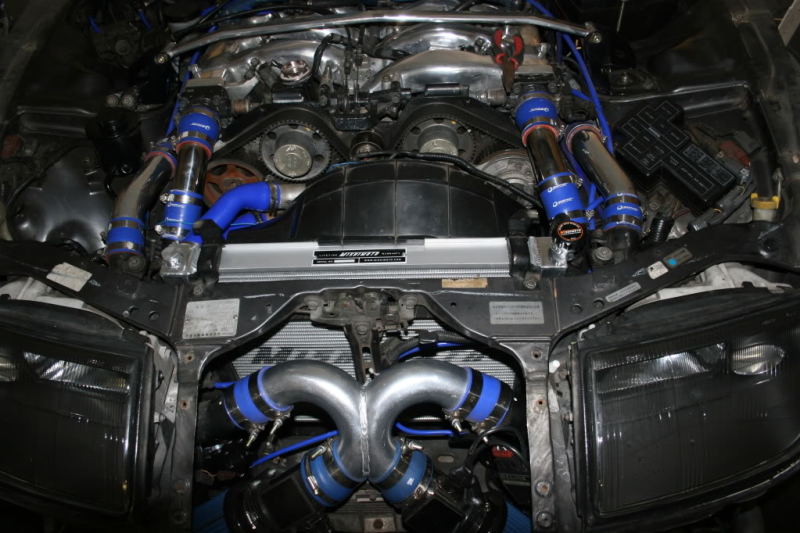 Mishimoto 90-96 Nissan 300ZX Turbo Manual Aluminum Radiator.