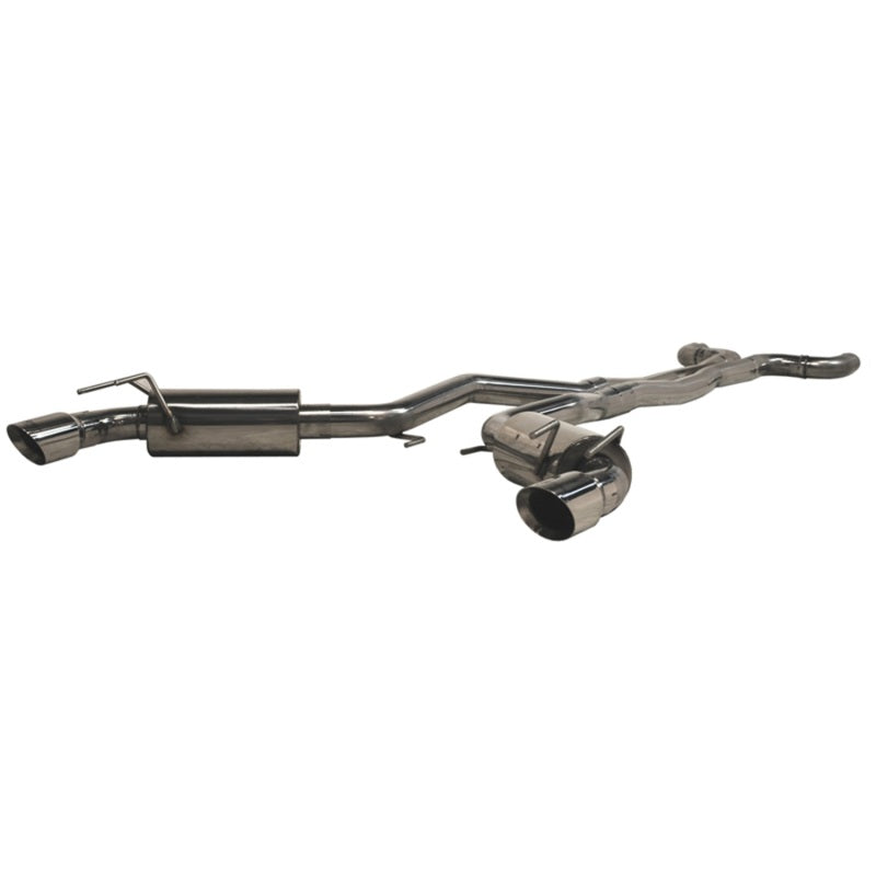 MBRP 2010 Chev Camaro V8 6.2L 6 Speed Dual Cat Back Round Tips  (11 Conv. MUST purchase mbrpAD1710).