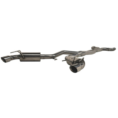 MBRP 2010 Chev Camaro V8 6.2L 6 Speed Dual Cat Back Round Tips  (11 Conv. MUST purchase mbrpAD1710).