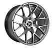 Enkei Raijin 18x8 45mm Offset 5x114.3 Bolt Pattern 72.6 Bore Dia Hyper Silver Wheel.