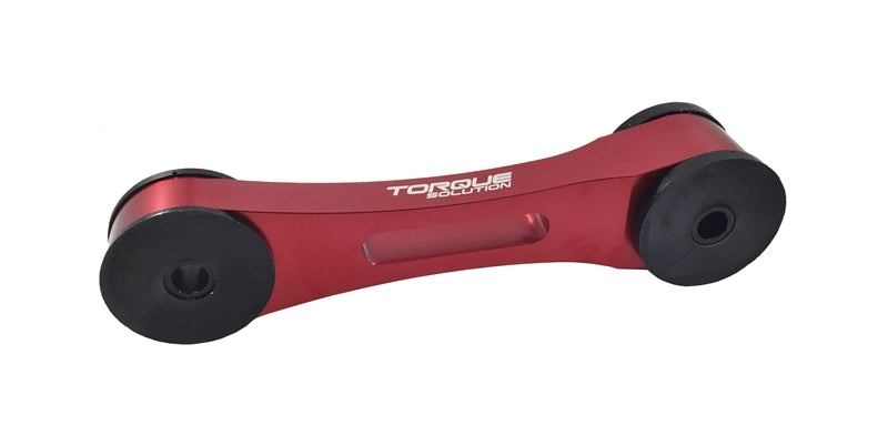 Torque Solution Billet Aluminum Pitch Stop Tranny Mount: Subaru - Red.